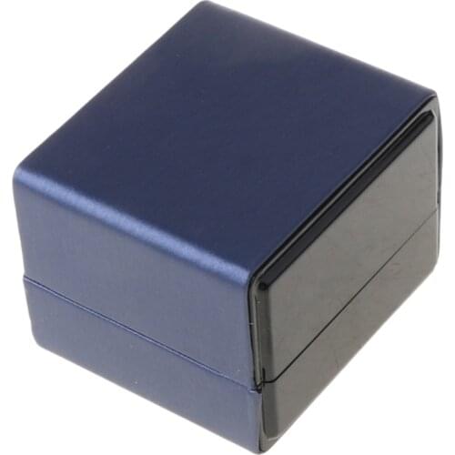 LED Lighted Earring Ring Gift Box Wedding Engagement Ring Jewelry Display Holder N7MF