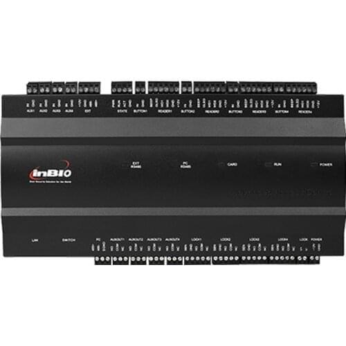 Practical Tcp/Ip Access Control System Four Door Security Access Controller IP-based Multi Door Access Control Panel Inbio 460