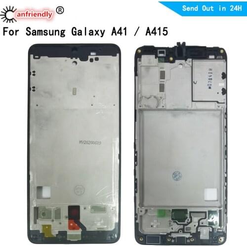 Middle Frame For Samsung Galaxy A41 A415 SM-A415F/DSN A415F/DSM A415F A415F/DS Housing Cover Bezel Plate Faceplate