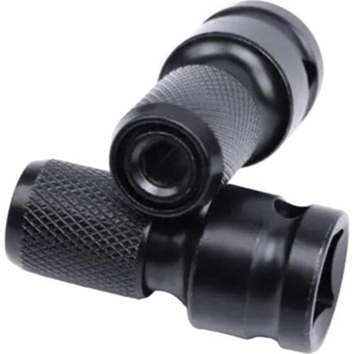 Keyless Metal Drill Chuck Quick Change Adapter SDS-Plus Shank 1/4" Hex Square Fit Rotary Hammer/Hammer Drill