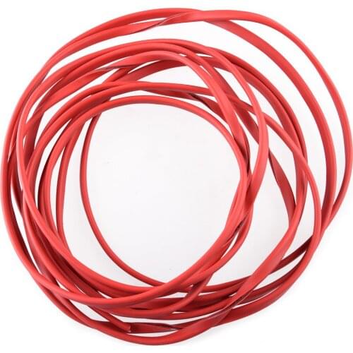 Universal 5M/16FT Red Car Door Edge Trim Molding Seal Strip Scratch Guard Protector Accessories