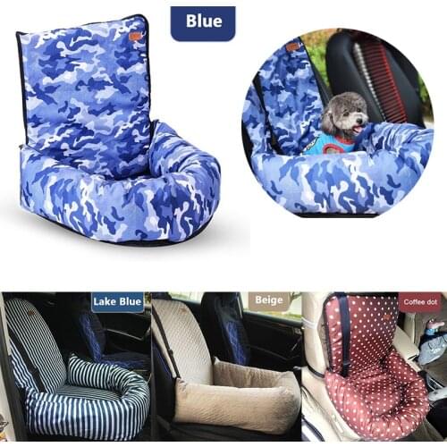 Universal Pet Carrier Car Seat Pad with Safety Belt Cat Puppy Bag Safe Carry House Dog Seat Bag Basket Pet Car Travel Product