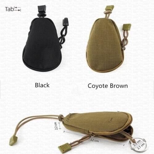 Universal Outdoor TAB Key Bag Tactical Military Multi Purpose Molle Bag Travel EDC Carry Accessories Commuter Package
