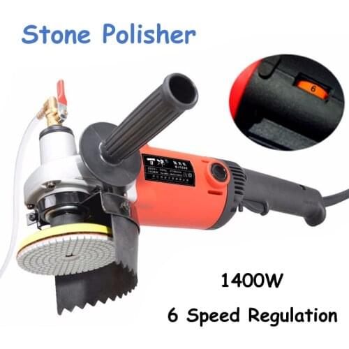 1400W Water Mill Machine Polishing Of Marble Stone Wet Water Mill Machine Stone Polisher Grinding Sander BJ5086B