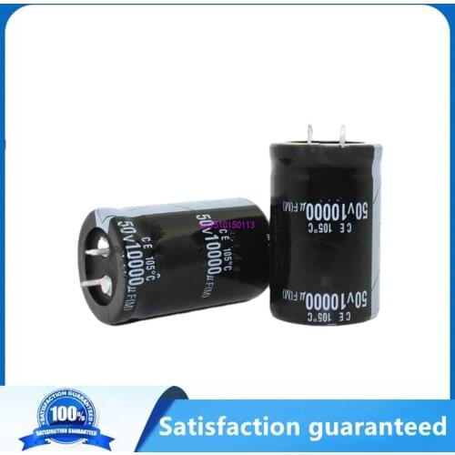 20PCS--5PCS 50V 10000UF 10000UF 50V Electrolytic Capacitors Size: 30*40MM 30*45MM best quality