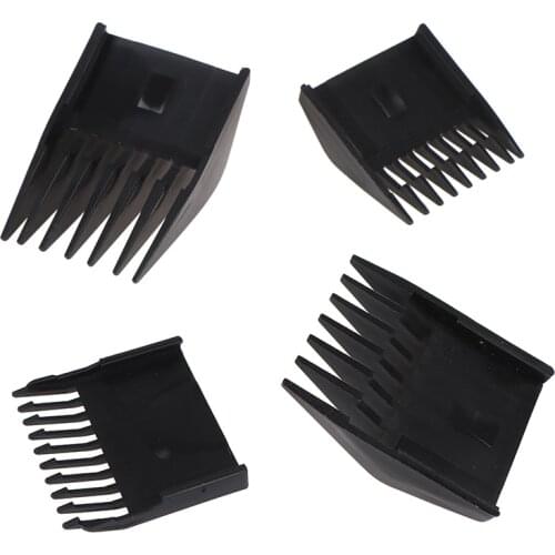 4pcs/set Barber Professional Universal Hair Clipper Limit Comb Replacement Cutting Guide Combs