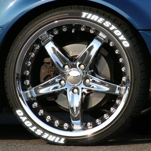 8Pcs Universal Car Tire Sticker Decal Reflective Dirt Dust Resistant Waterproof Automobile Wheel Stickers Car Styling Decoration