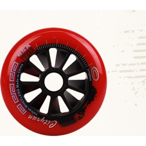 85A Professional Road Track Inline Speed Skating Wheel for CITYRUN Patines Roller Tires Speed Race 90 100 110mm PU Ruedas 8 pcs
