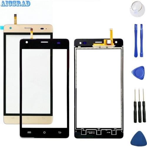 AICSRAD original 5.0'' Mobile Phone Touch Panel For Cubot Echo Front Touch Screen Glass Digitizer Panel Lens Sensor Tools