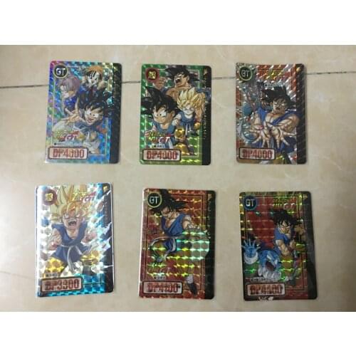 BANDAI Dragon Ball Fierce Battle, The 26 PP Flash Card Full Set of 6 Flashes The 26th Son Goku Collection Card