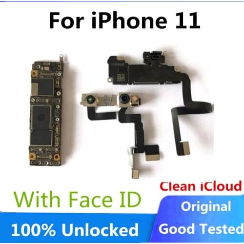 Free Shipping Unlocked Motherboard For iPhone 8 5.5 inch Logic Board Without Face ID For iPhone 8 Mainboard With Full Chips