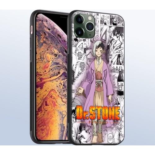 Gen Asagiri Dr. Stone anime Phone case cover shell For iPhone SE 6s 7 8 Plus X XR XS 11 Pro Max Samsung S Note 10 20 Plus ultra
