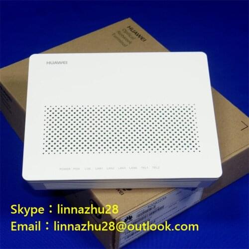 Huawei ONU HG8342R, EPON ONT router with 4 LAN+2 phone,English firmware