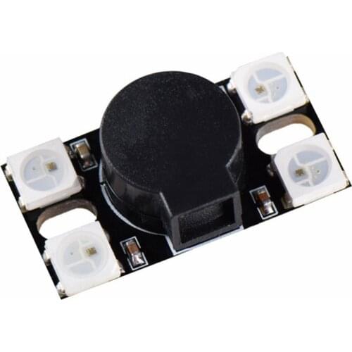 JMT Super loud 110 Decibel LED Alarm Buzzer WS2812 Programmable BF F3 F4 F7 For FPV RC Quadcopter