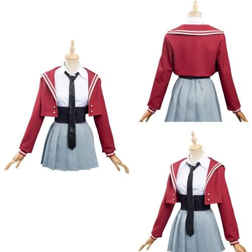Anime Zombie Land Saga Cosplay Costumes JK Uniform Skirt Outfits Halloween Carnival Suit