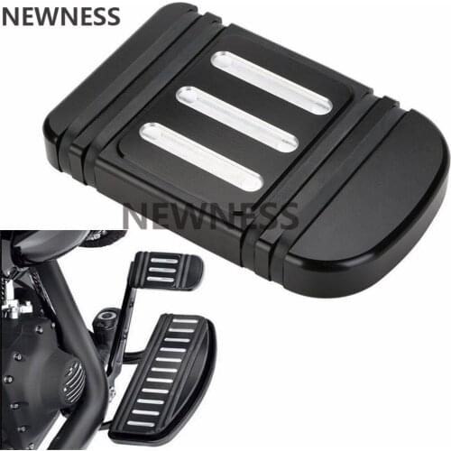 Motorcycle CNC Large Brake Pedal Pad Cover For Harley Davidson Street Softail Electra Road FLTR Touring 1989-2017