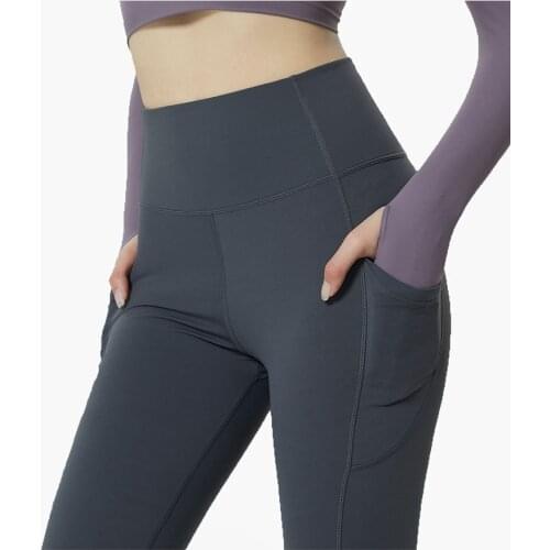 Wyplosz Leggings High Wist Yoga Pants Sport Yoga Tights Push Up Running Workout Pocket Gym Clothing Leggings Sport Women Fitness