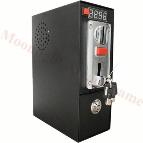DG600F Programmable Alloy panel multi Coin acceptor coin operated timer control box for 24 hours laundry store/Massage chair