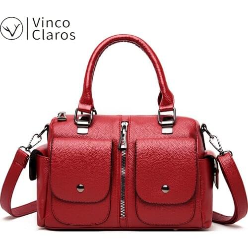 Luxury Brand Handbags Designer Hand Bag High Quality Leather Shoulder Cross Body Bag Women Large Capacity Casual Tote Sac A Main