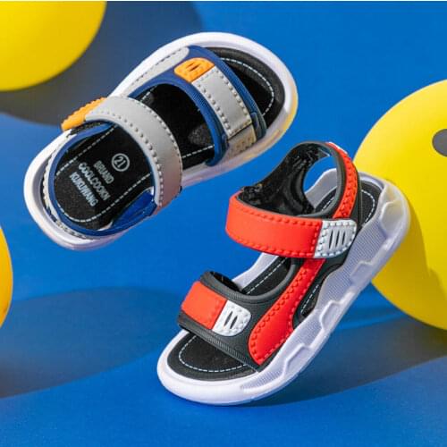 Summer Boys Sandals Casual Children Kids Shoes Rubber School Breathable Open ToeBoy Beach Sandal Girls