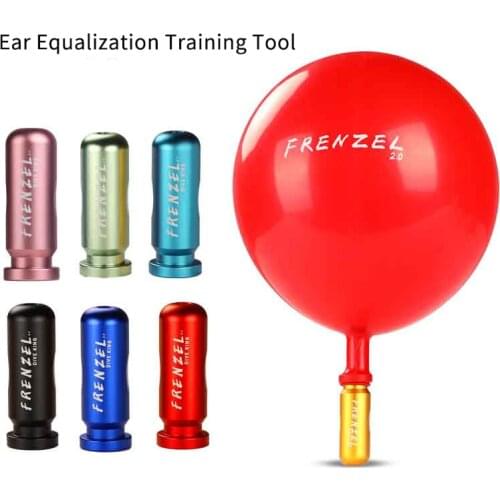 DIVEKING Frenzel Ear Equalization Training Tool for Practing Ear pressure Balance Diving Underwater