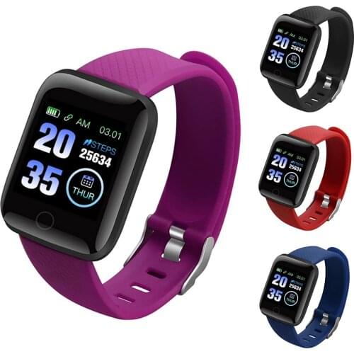 Hot Sale Waterproof Sleep Blood Pressure Heart Rate Monitor Sport Smart Watch Bracelet