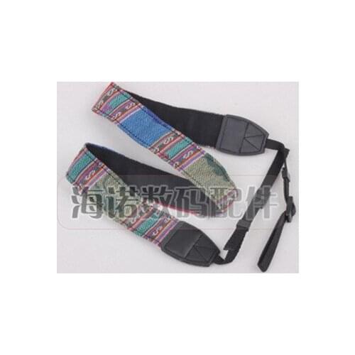 Universal Stripes Soft red Camera Neck Straps Shoulder Strap Belt Grip For Nikon For Canon For Panasonic For Sony Pentax DSLR