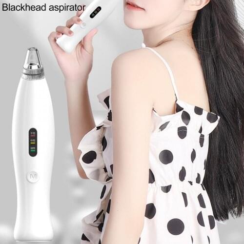 Blackhead Remover Face Deep Nose Cleaner T Zone Pore Acne Pimple Removal Vacuum Suction Facial Diamond Beauty Clean Skin Tool