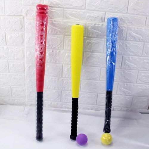 1 set of Childrens primary school EVA baseball bat, recreational training softball soft practice batting sponge baseball bat