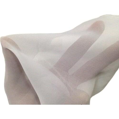 100d chiffon cloth clothes fabric spring and summer chiffon yarn diy costume hanfu skirt multicolor