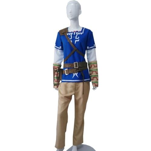 2017 Zelda Breath of the Wild Link Cosplay Costume