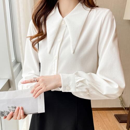 AIHUYIGUI Women's Corduroy Shirts
