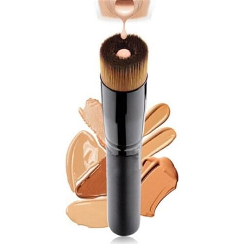 1PC Black Makeup Brushes Powder Concealer Powder Blush Liquid Foundation Face Make Up Brush Tools Professional Cosmetics Tool