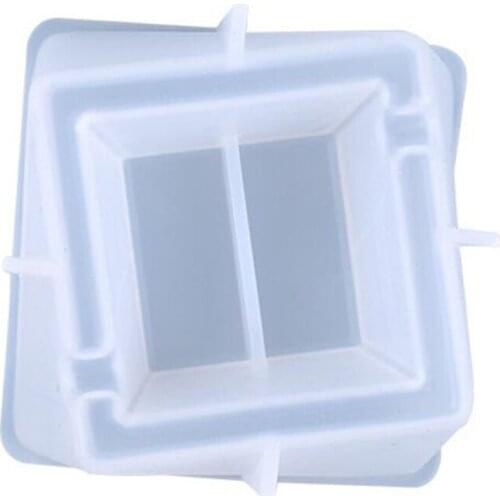 Ashtray Mold Silicone, Irregular Resin Mold Jewelry Storage Box for Resin Casting, Large Epoxy Resin Mold for DIY Crafts