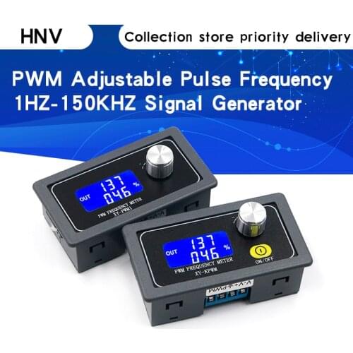 Signal Generator 1Hz-150KHz PWM Pulse Frequency Duty Cycle Adjustable Module Square Wave Rectangular Wave Signal Generator