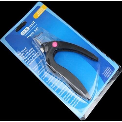 New arrival Top Quality Stainless Steel Nail Art Equipment Fake Nail Tools French Manicure Nail Scissors for Nail Art Beauty