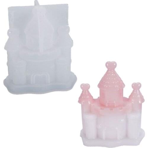 Resin Crystal Epoxy Mold Three-dimensional Castle House Fantasy Silicone Mould