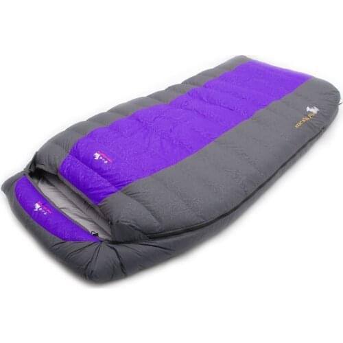 Xueshanfu Ultralarge 1500G/2000G Duck Down Filling Professional High-Quality Camping Sleeping Bag Slaapzak