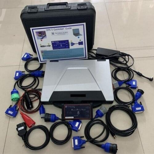 Dearborn Dpa5 Protocol Adapter 5 Heavy Duty Truck DIAGNOSE SCANNER Software in Laptop CF52 TWO YEARS WARRANTY