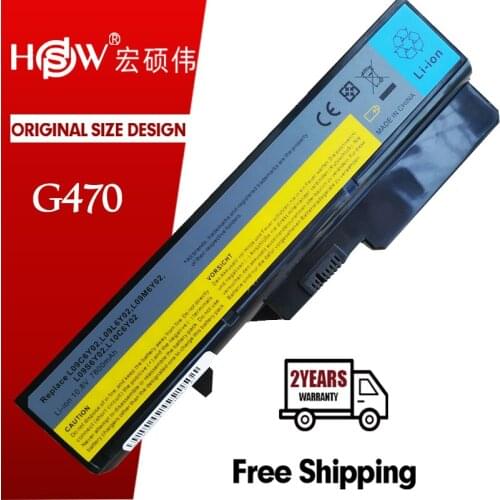 6cell Laptop Battery For Lenovo IdeaPad G460 G470 G560 G570 B470 G770 G780 B570 V470 V300 V370 Z370 Z460 Z470 Z560 Z570 K47 V370