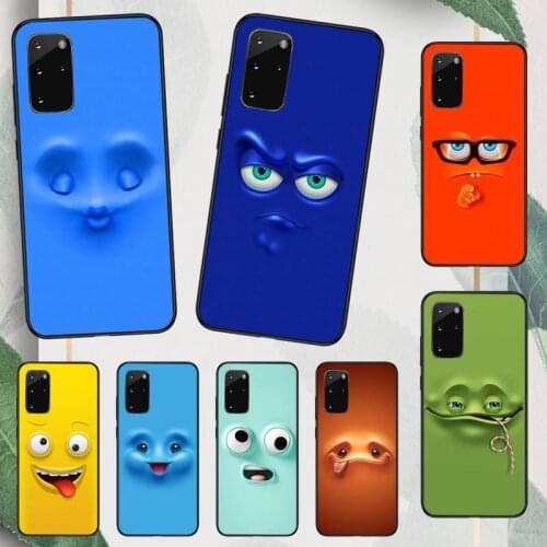 Funny face aesthetics Phone Case For Samsung galaxy S 9 10 20 A 10 21 30 31 40 50 51 71 s note 20 j 4 2018 plus