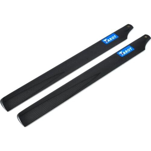 Tarot 450 Helicopter Parts 325mm Black Carbon Fiber Propeller Class C TL2332