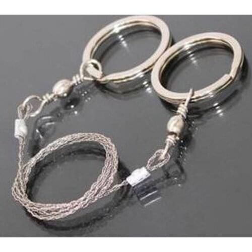 EDC equipment Emergency Survival Gear Silver Steel Wire Scroll Saw Travel Kit Camping Hiking Hunting Climbing Gear Tool FW023