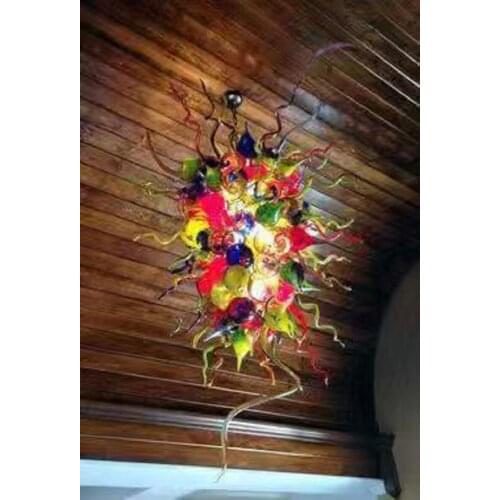 Murano Pendant Decorative Chain Chandeliers Blown Glass Chandeliers