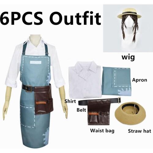 Identity V Game Cosplay Mercenary Protector Doctor Costumes Party Halloween Costumes Adult Men Women