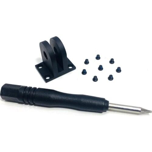 Metal Base Mount for GoPro Hero 8/ Max Camera 1/4'' Screw Mount Base Adapter For Extension Pole Tripod Selfie Stick Car Bracket