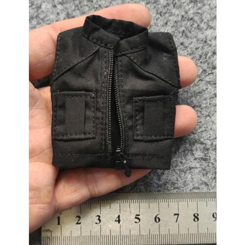 1/12 Scale Soldier Clothes Jacket Vest Model for 6" Action Figure Doll