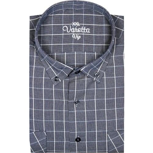 Men Shirt Long Sleeve Big Size Casual Cotton Shirts Oversized Plaid Double Pocket Shirt Male Fashion Stylish Turkey by Varetta