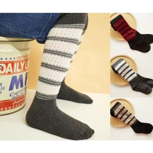 Soft Breathable Baby Girl Winter Warm Socks Cotton Pantyhose Tights Stocking 3-8y 100~140cm