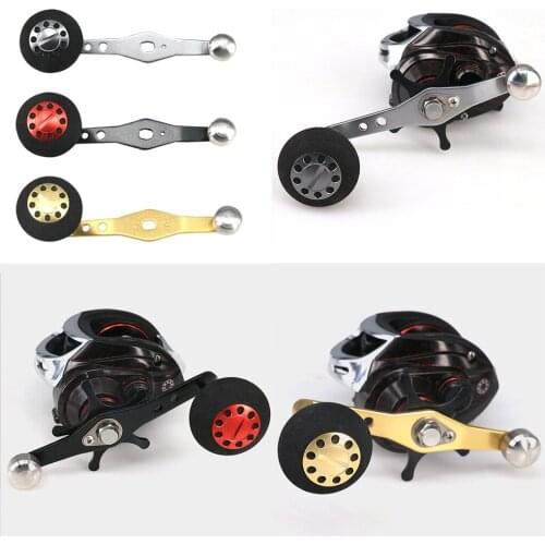 2019 New Fishing Handle Reel Single Knob Baitcast Power Handle Replacements Baitcasting Fishing AccessorIes Fishing Reel Handle